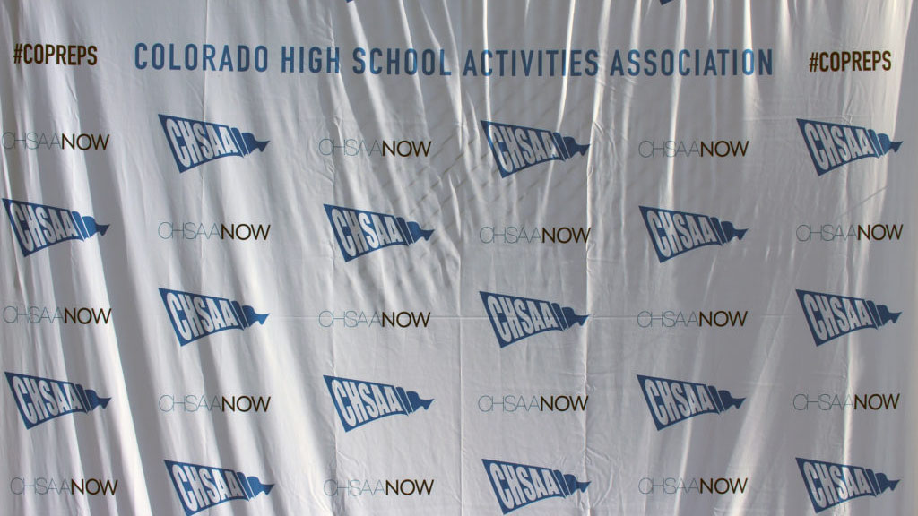 CHSAA Backdrop