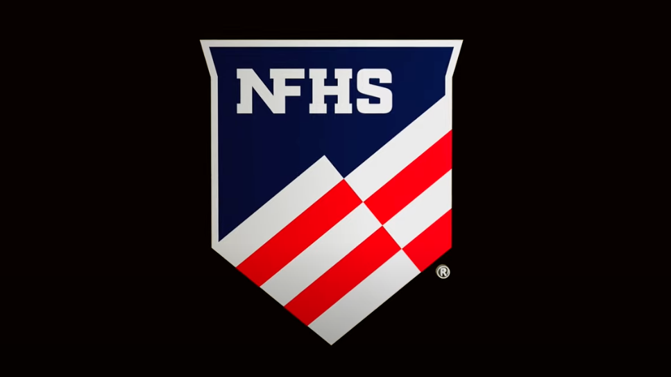 NFHS Logo black background