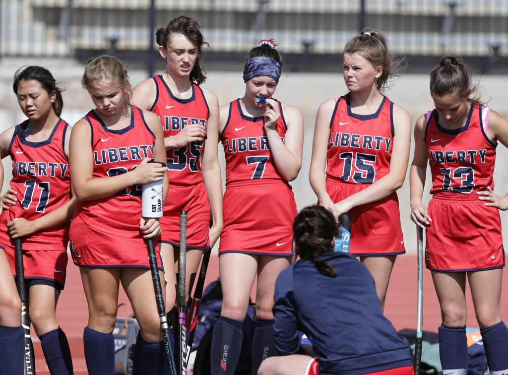 Liberty field hockey vs Grandview