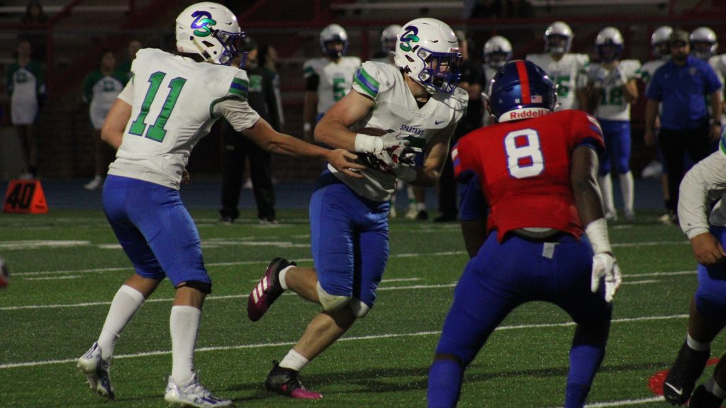 Doherty Fountain-Fort Carson football