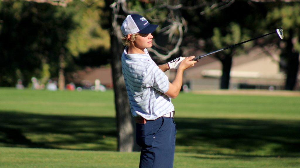 Pine Creek boys golf Wesley Erling