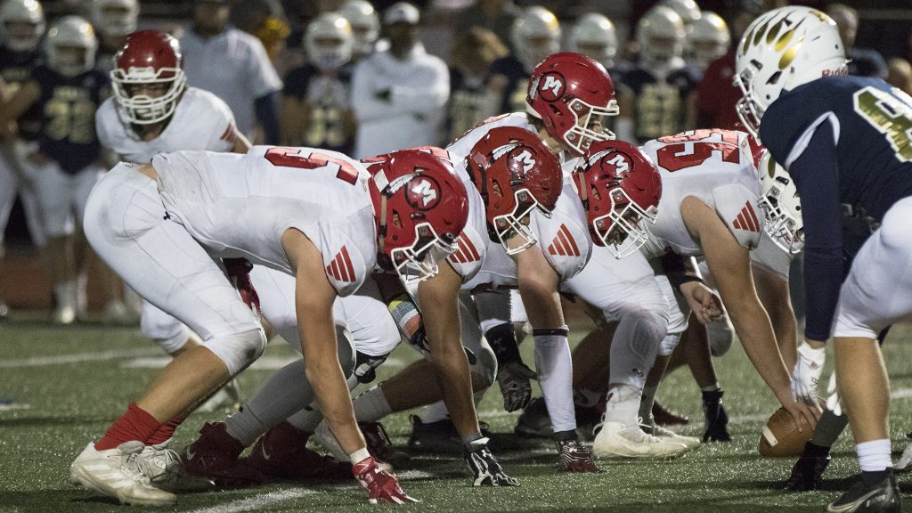 Montrose football vs. Palmer Ridge 2021 lineman