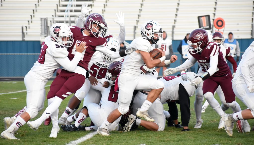 Football: Chatfield vs Golden