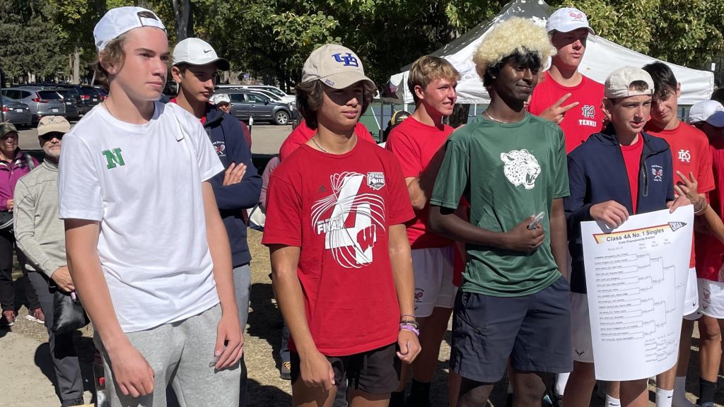 1S Medalists 2021 boys tennis