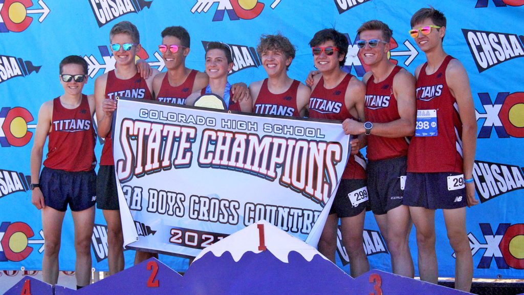 TCA boys cross country 2021 champions