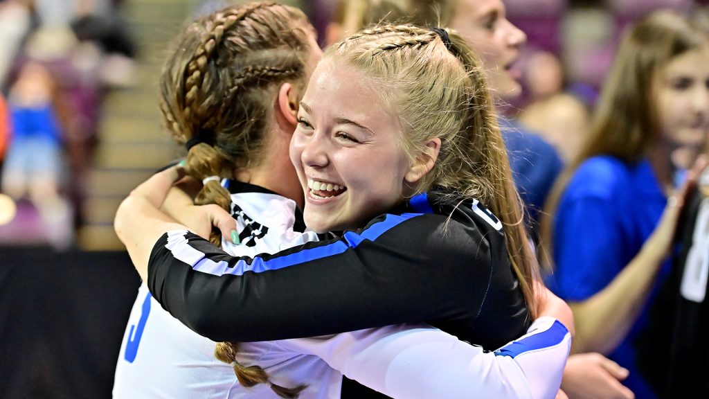 Grandview girls volleyball crowd