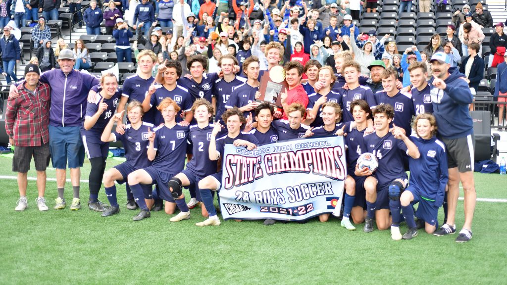 Crested Butte fall 2021 boys soccer champs