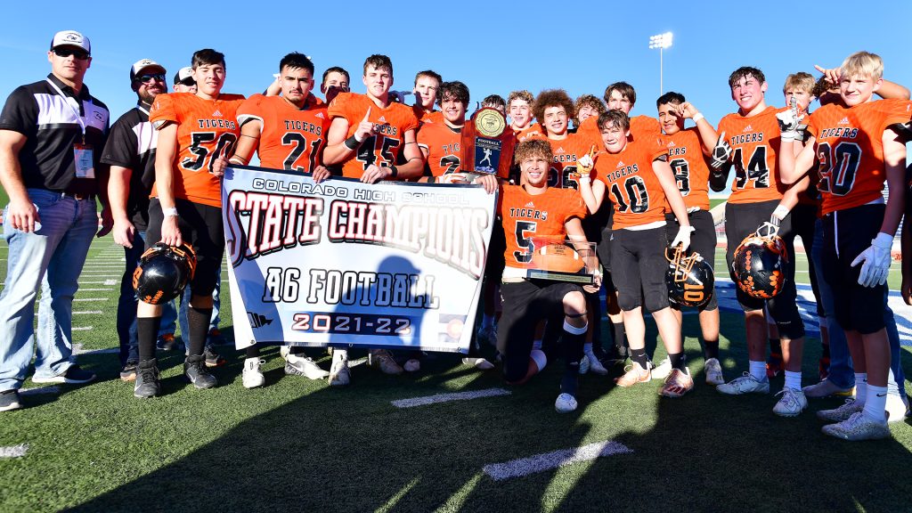 Cheyenne Wells football 2021 state champions