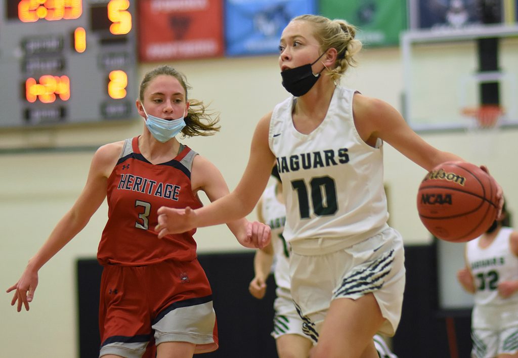 Girls Basketball: Heritage vs D'Evelyn