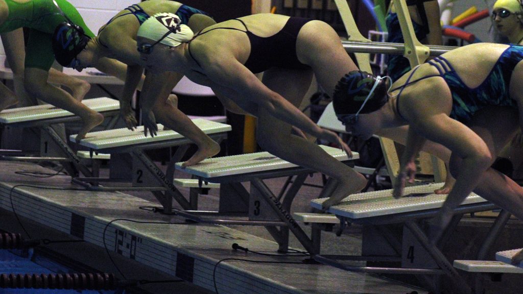 Cheyenne Mountain girls swimming