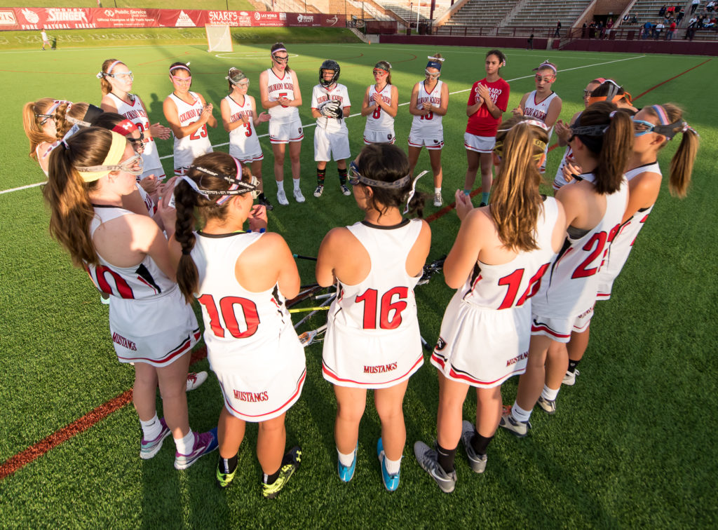 Colorado Academy girls lacrosse team