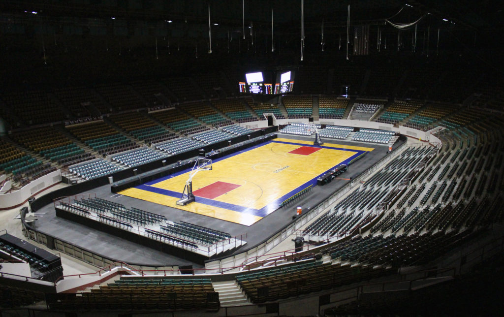 Denver Coliseum basketball venue
