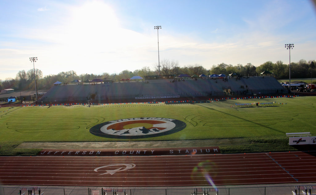 State track generic Jeffco Stadium venue