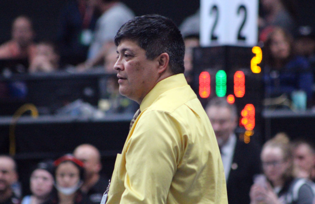 State wrestling Ernie Derrera