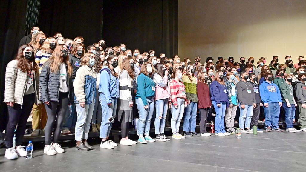 Colorado all-state choir