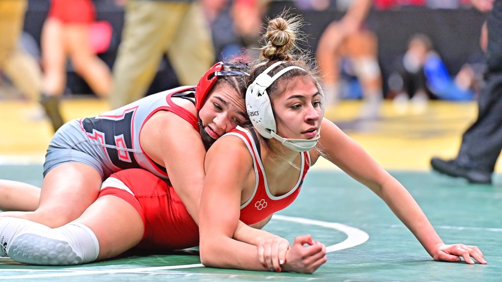 Perseaus Gomez Pomona girls wrestling