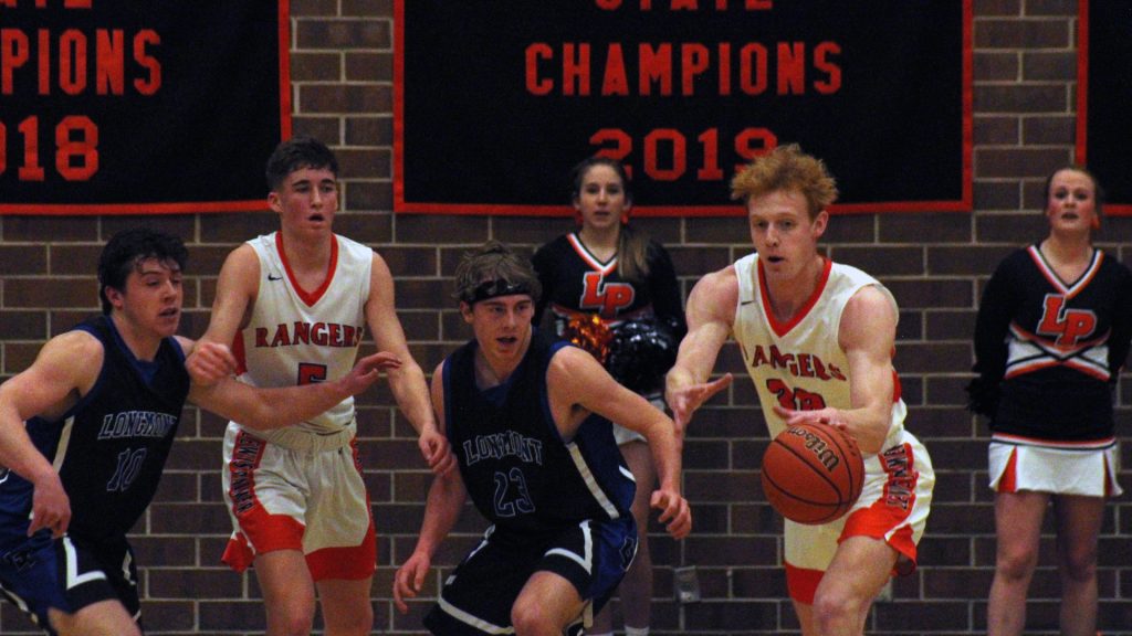 Lewis-Palmer Longmont boys basketball