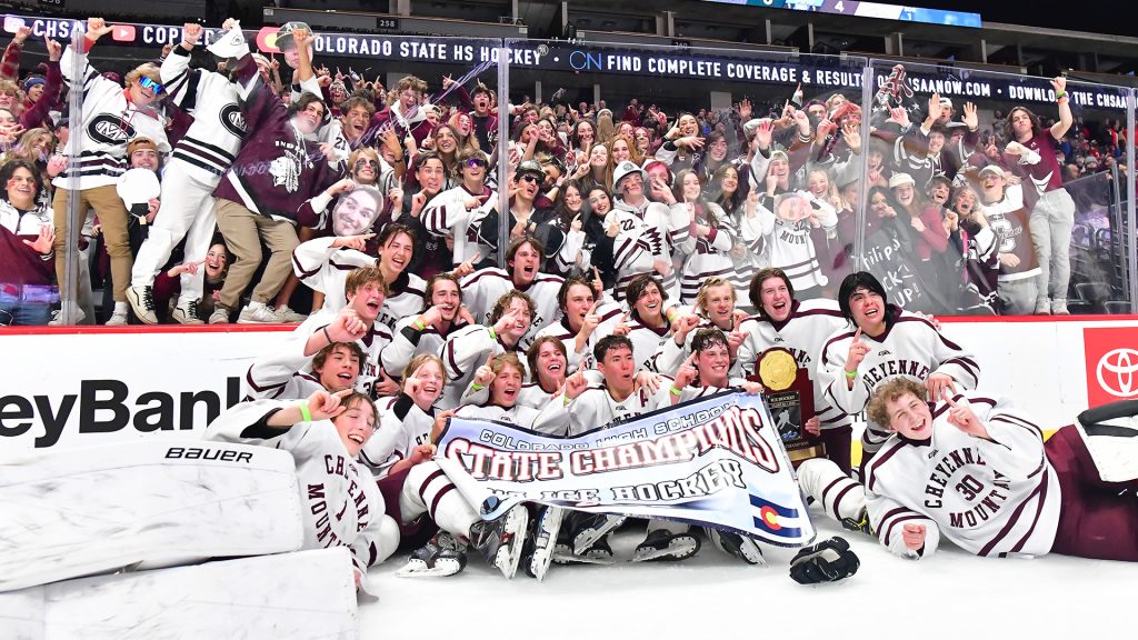 Cheyenne Mountain ice hockey 2022 champions