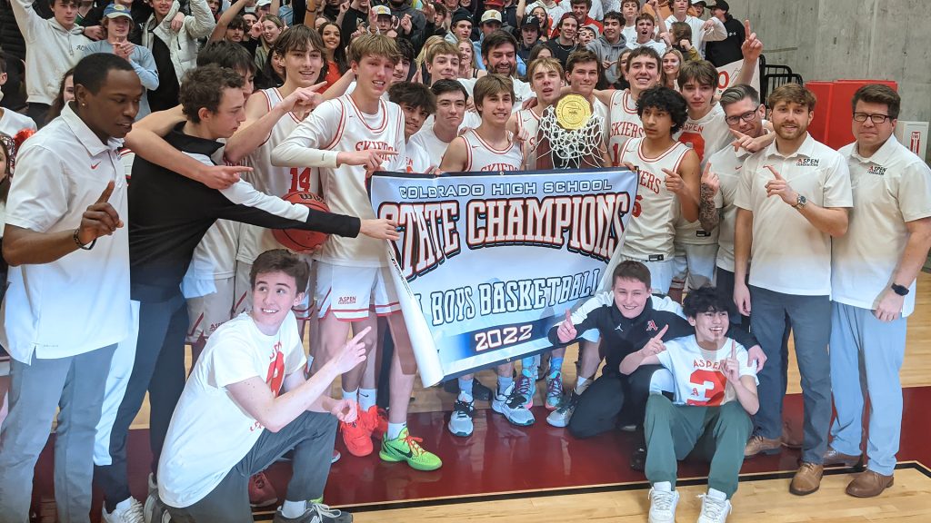 Aspen boys basketball 2022 state champions