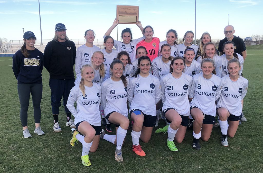 Evergreen girls soccer wins 4A Jeffco League title