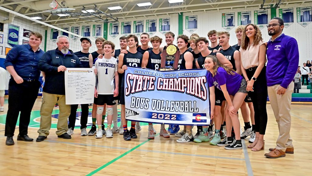 Discovery Canyon boys volleyball 2022 state champions
