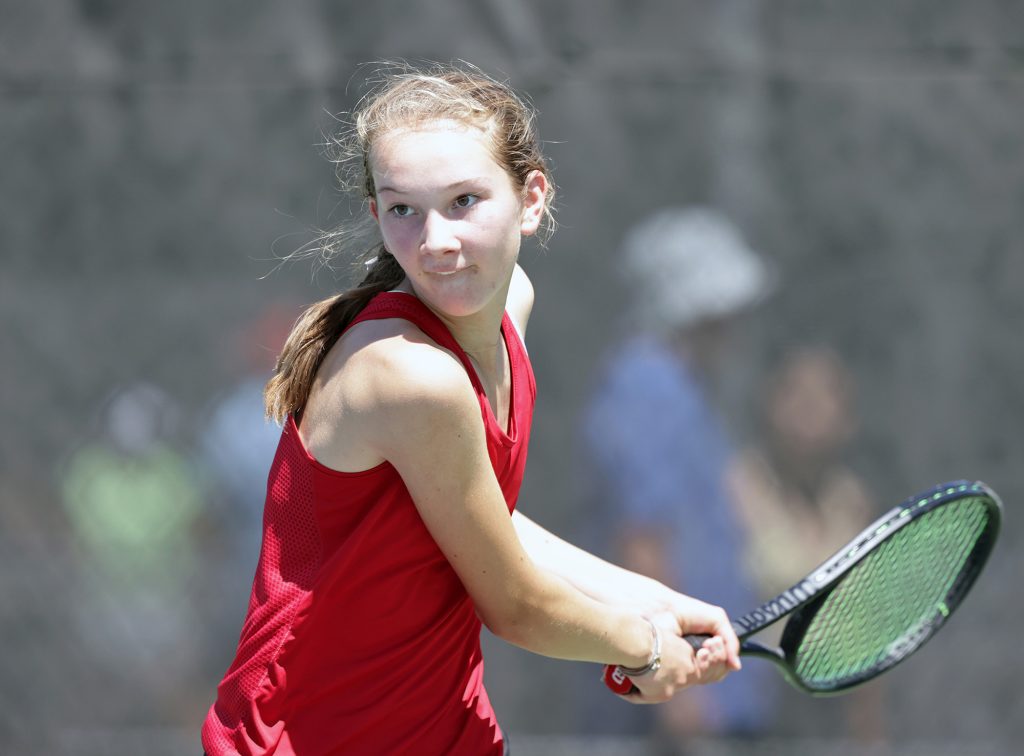 Quinn Bernthal Fairview girls tennis