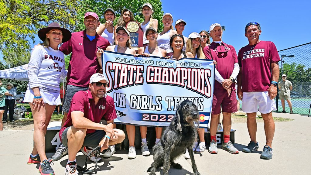 Cheyenne Mountain girls tennis 2022 state champions