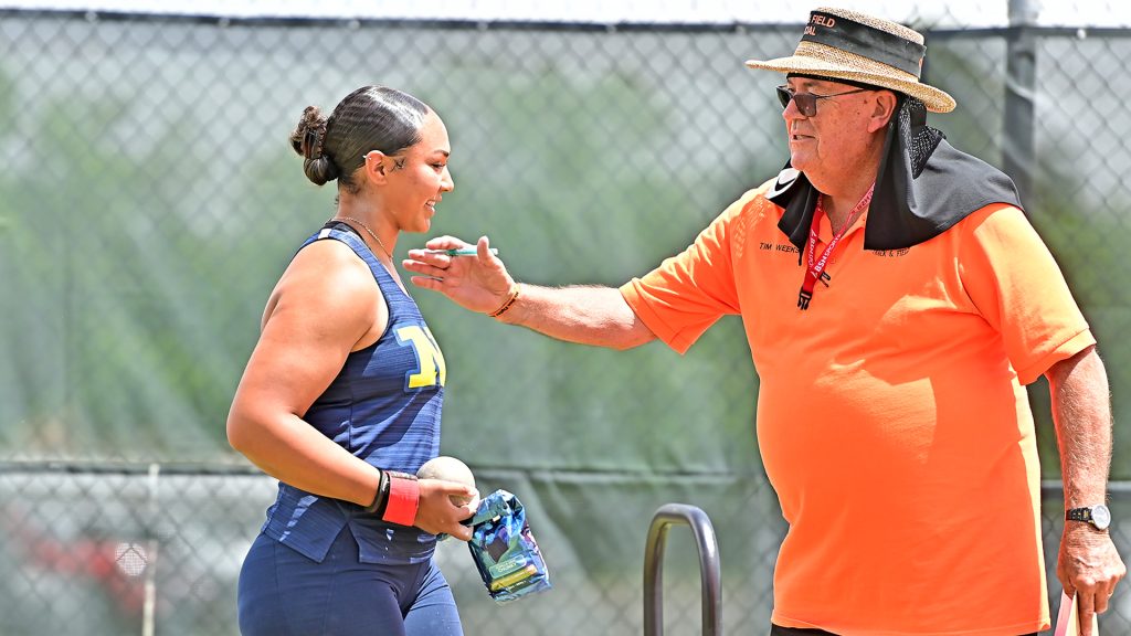 Giavonna Meeks Northfield track and field