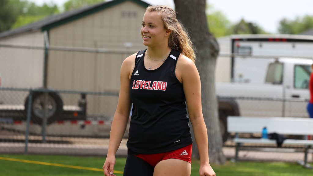 Kajsa Borrman Loveland track and field