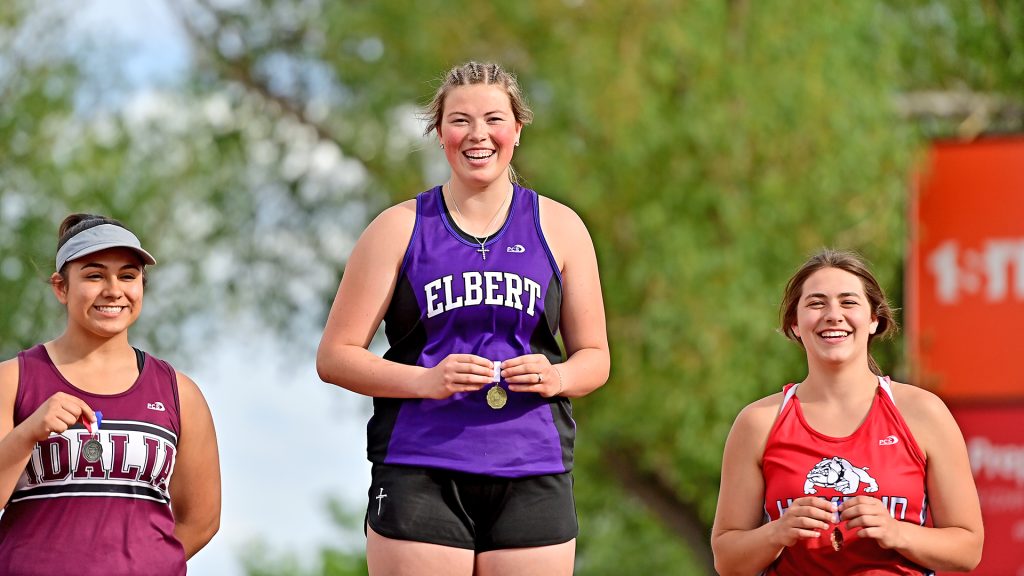 Zadie Mackey Elbert track and field