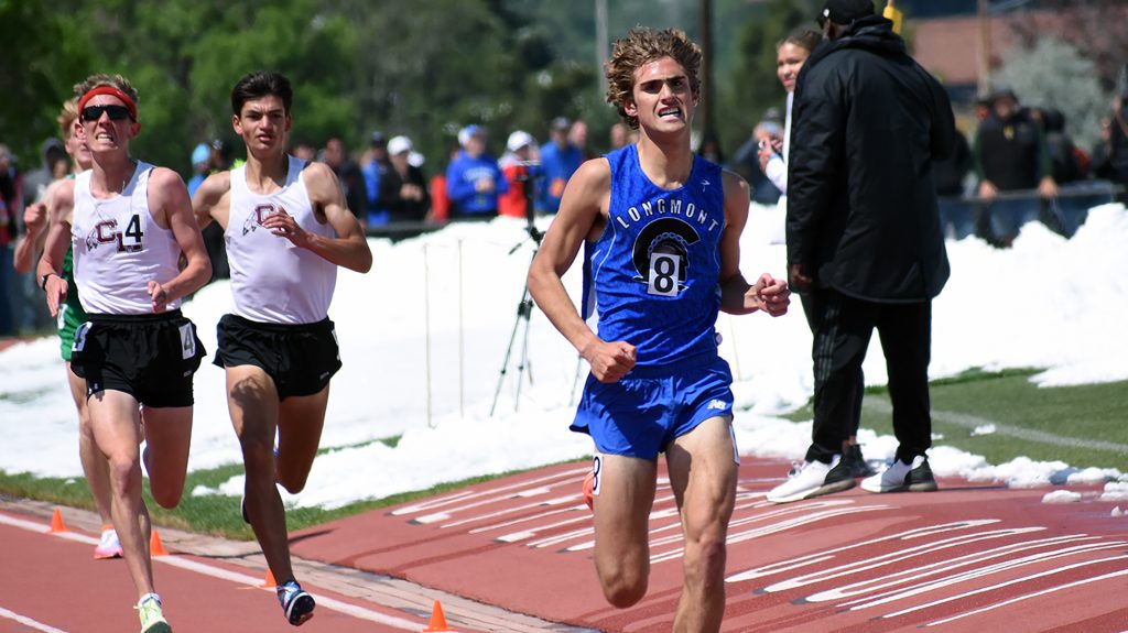 Connor McCormick Longmont track