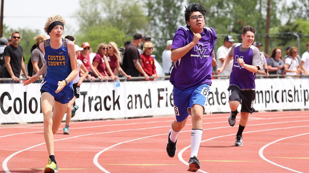 Special Olympics state track meet