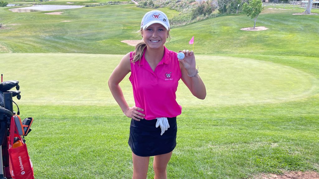 Windsor girls golf Macy Kleve
