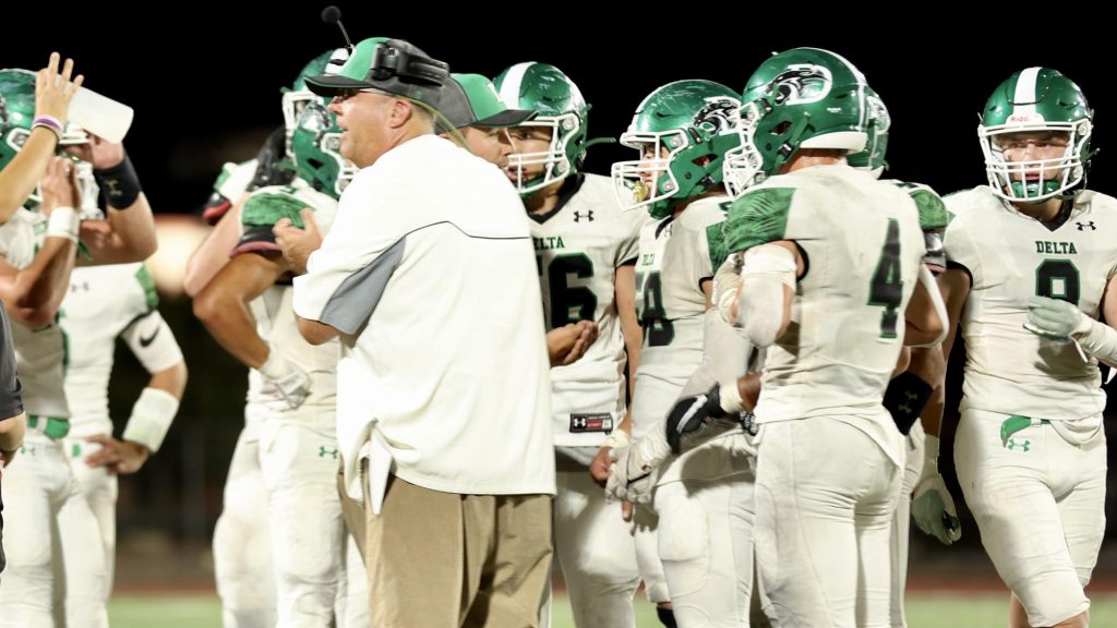 Coach Ben Johnson Delta football