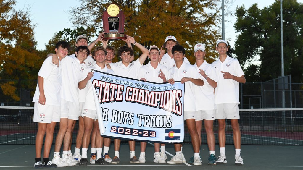 Kent Denver boys tennis 2022 champions