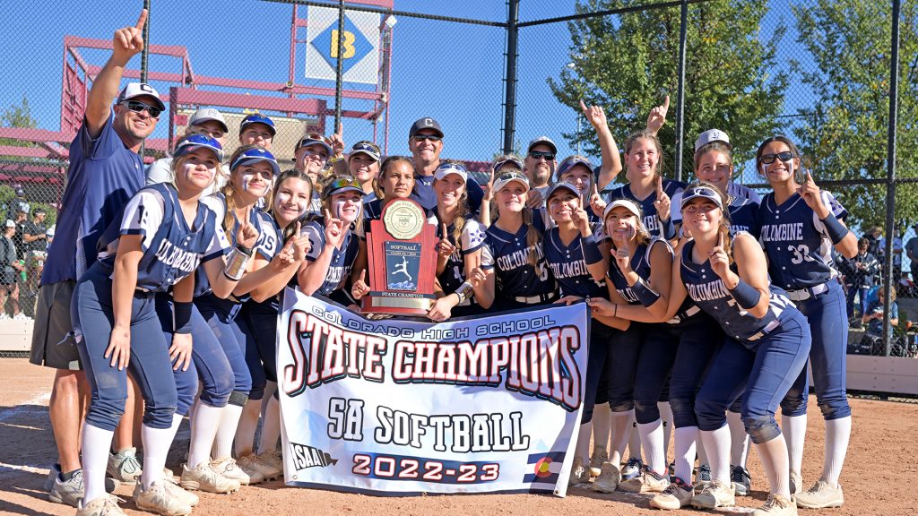 Columbine softball 2022 state champions
