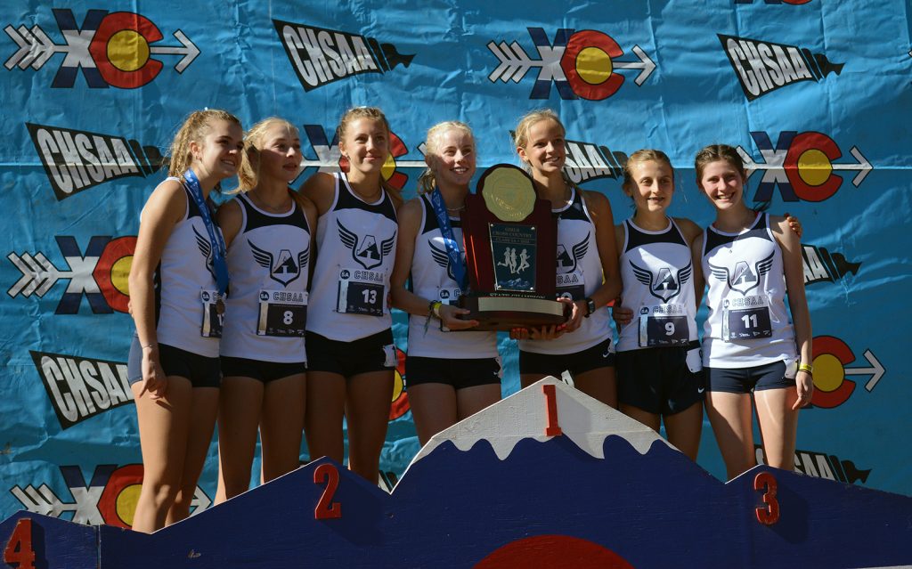5A Girls Air Academy state champs