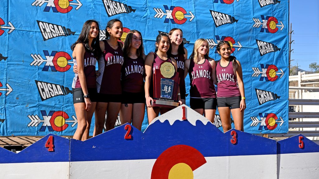 Alamosa 2022 3A Girls XC State Champs