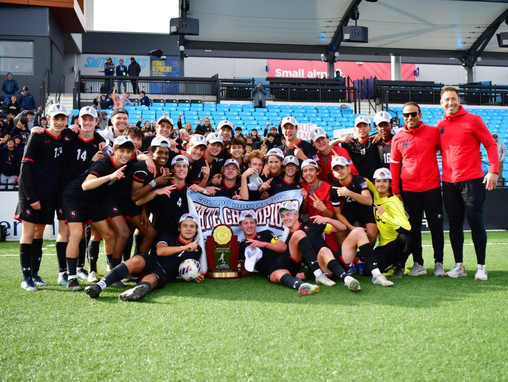 Colorado Academy boys soccer 2022 state champions