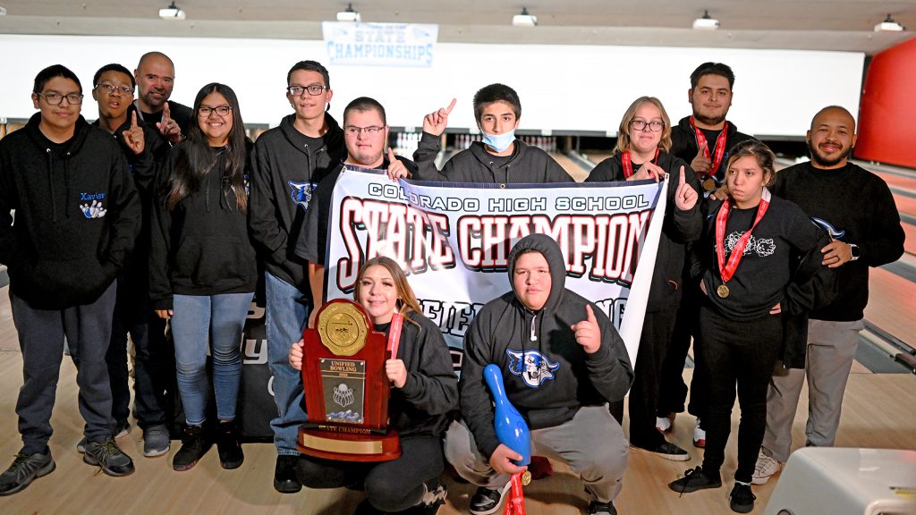 Pueblo Central unified bowling 2022 state champions