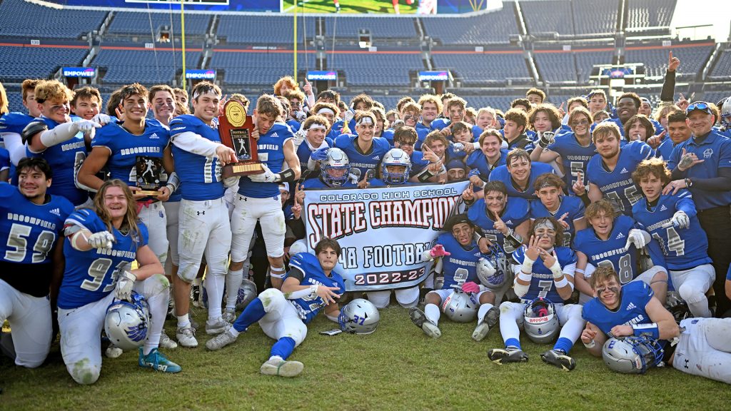 Broomfield football 2022 state champions