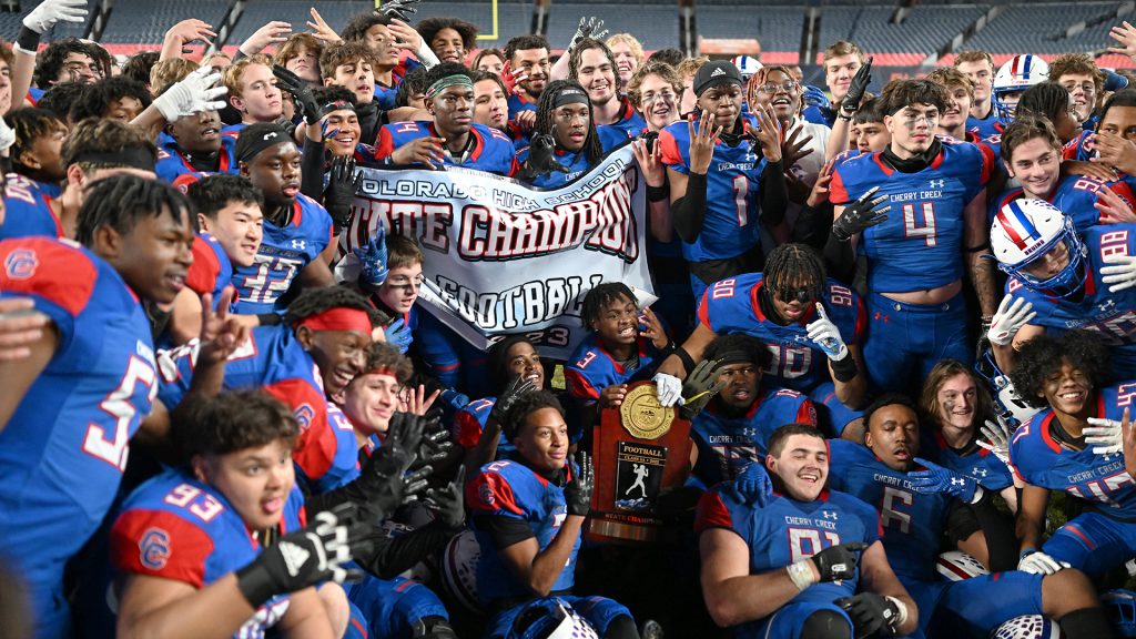 Cherry Creek football 2022 state champions
