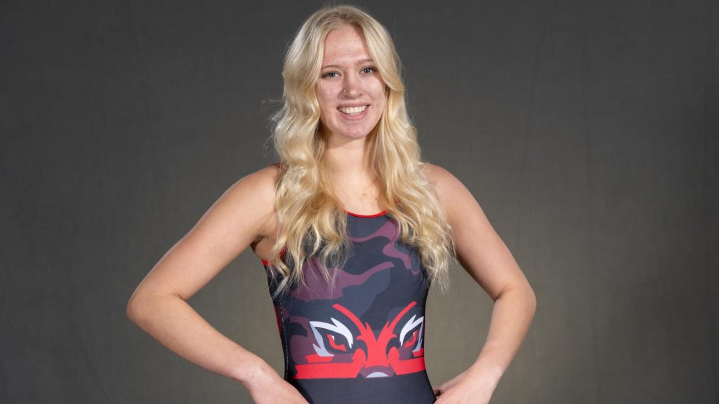 Morgan Johnson Loveland wrestling media day 2022