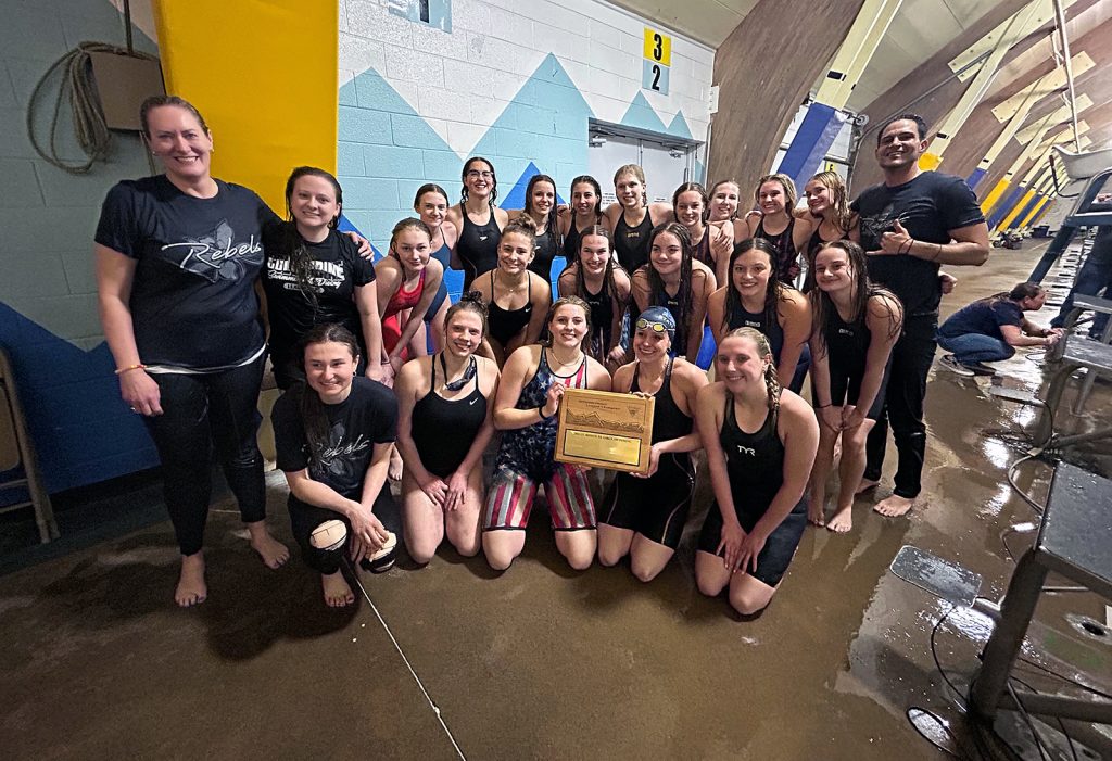 Columbine girls swim 5A Jeffco League champions