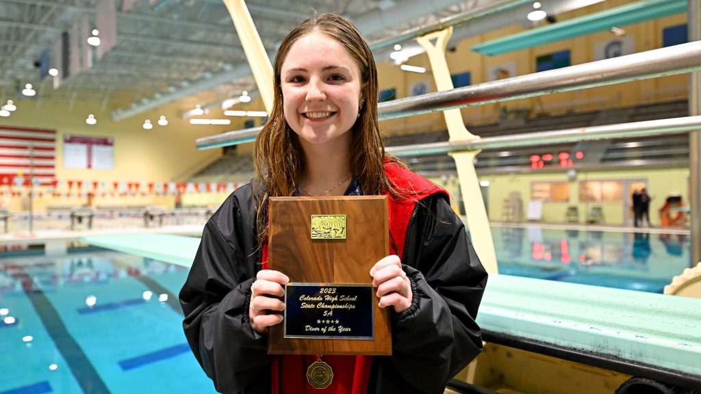 Morgan Manley Denver East girls swim and dive
