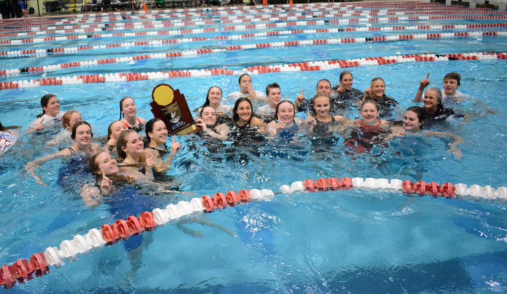 Girls Swim & Dive: Evergreen wins 3A state title