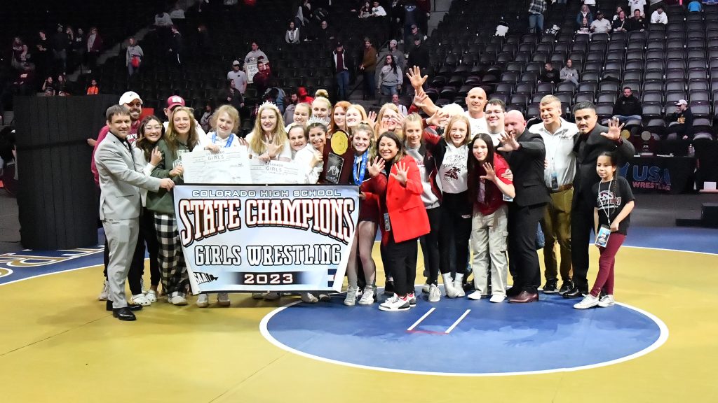 Chatfield girls wrestling 2023 champs
