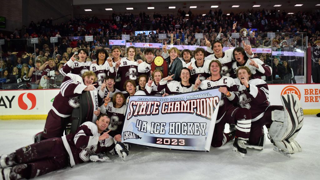 Cheyenne Mountain 2023 4A hockey champs