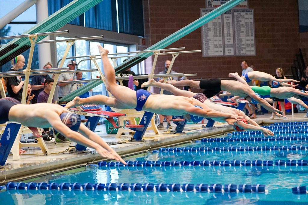 CSML boys swimming finals 2023