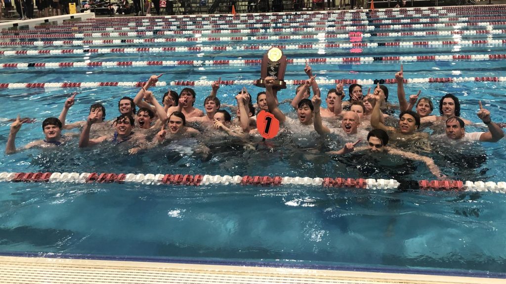 Regis Jesuit repeats as 5A Swimming Champions